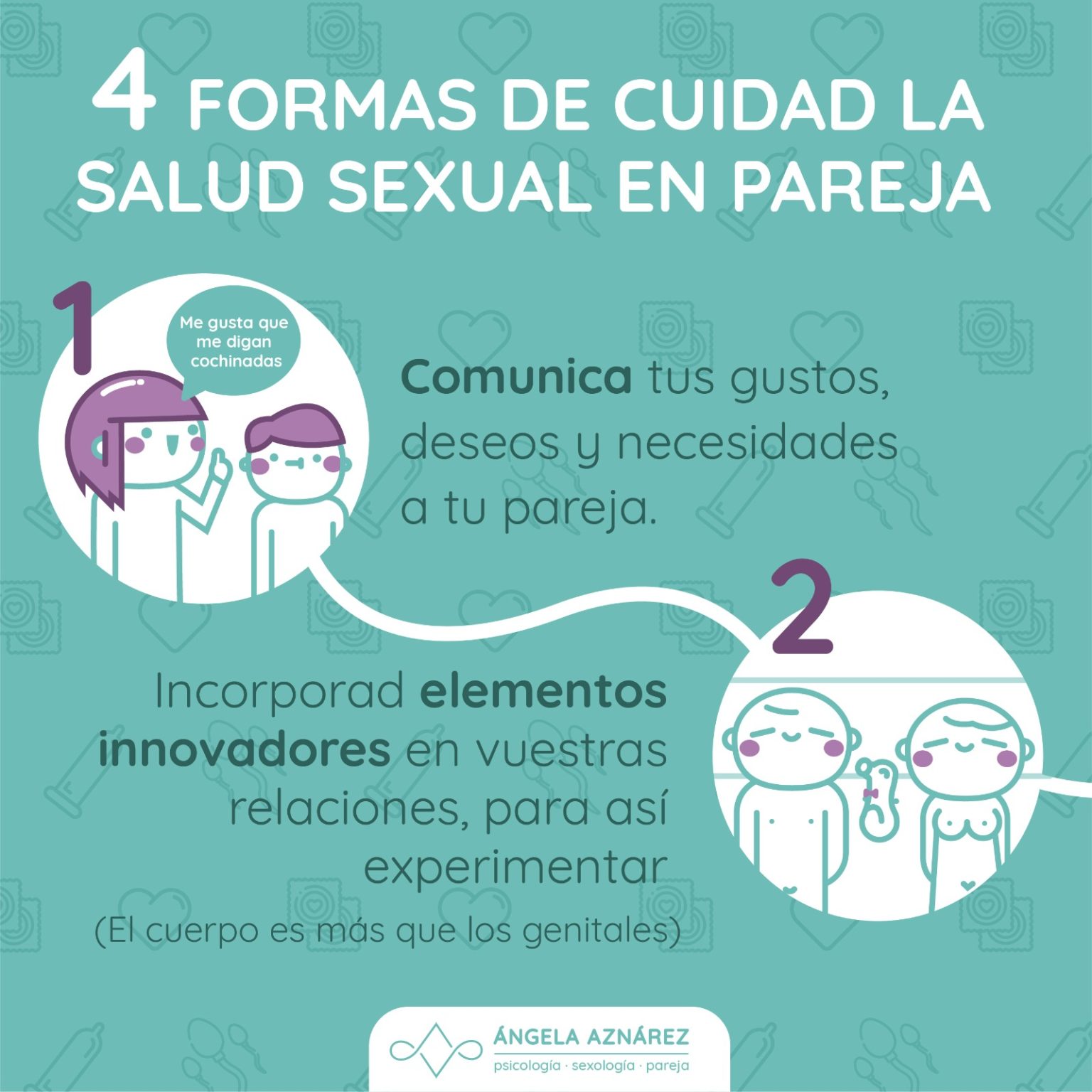 4 Formas De Cuidar La Salud Sexual En Pareja • Ángela Aznárez Sexología Y Psicología 9600