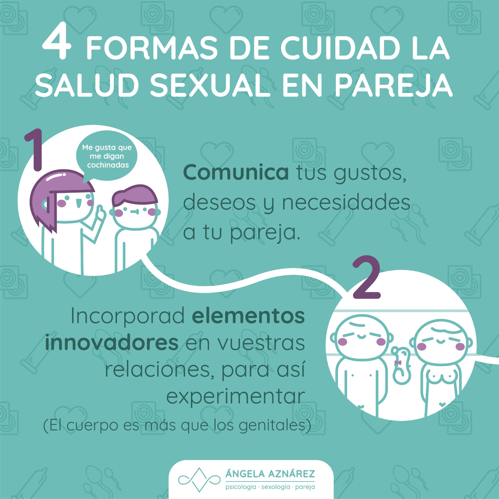 4 Formas De Cuidar La Salud Sexual En Pareja • Ángela Aznárez Sexología Y Psicología 8939